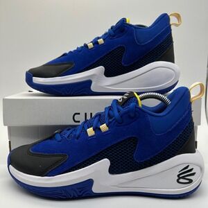 Under Armour Shoes Womens 9 Mens 7.5 Blue Curry 3Z 25 SDE Basketball Sneakers